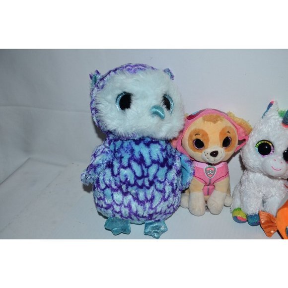 Ty Beanie Boo’s Pixy Unicorn Oscar owl paw patrol Skye Sami Penelope - Picture 2 of 6